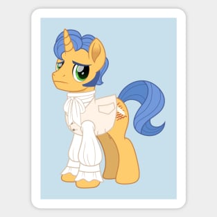 Lucius Spriggs pony Sticker